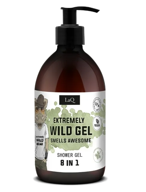 LaQ Boar From Forest sprchový gel 8 v 1 500 ml