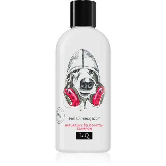 LaQ Music Purifies Cool Dogy sprchový gel a šampon 2 v 1 300 ml