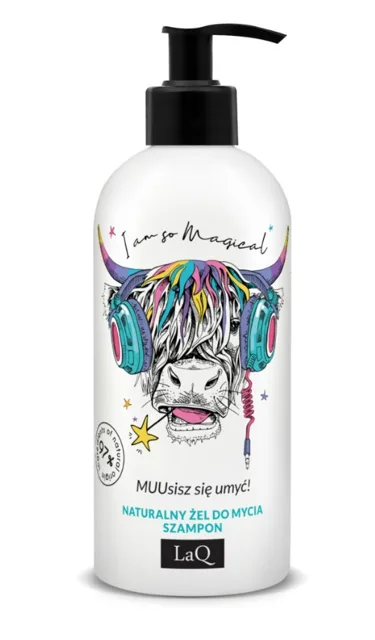 LaQ MUUsic Cow sprchový gel 300 ml