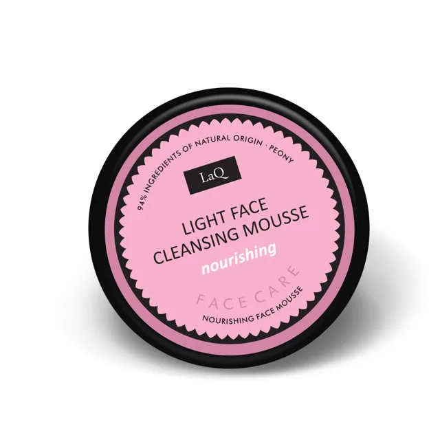 LaQ Peony Nourishing pleťová čisticí pěna 40 g
