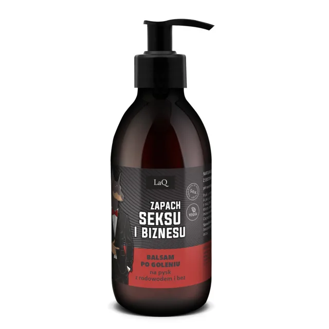 LaQ Sex &amp; Business balzám po holení 150 ml