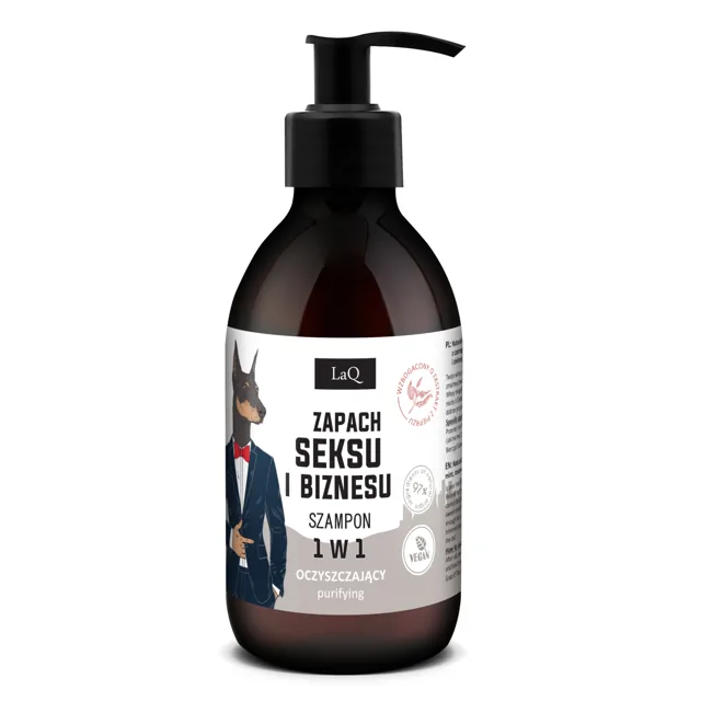 LaQ Sex &amp; Business šampon na vlasy 300 ml