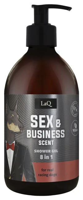 LaQ Sex &amp; Business sprchový gel 500 ml
