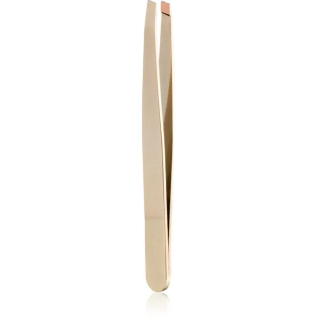 Lash Brow Gold Premium pinzeta se zešikmeným koncem 1 ks