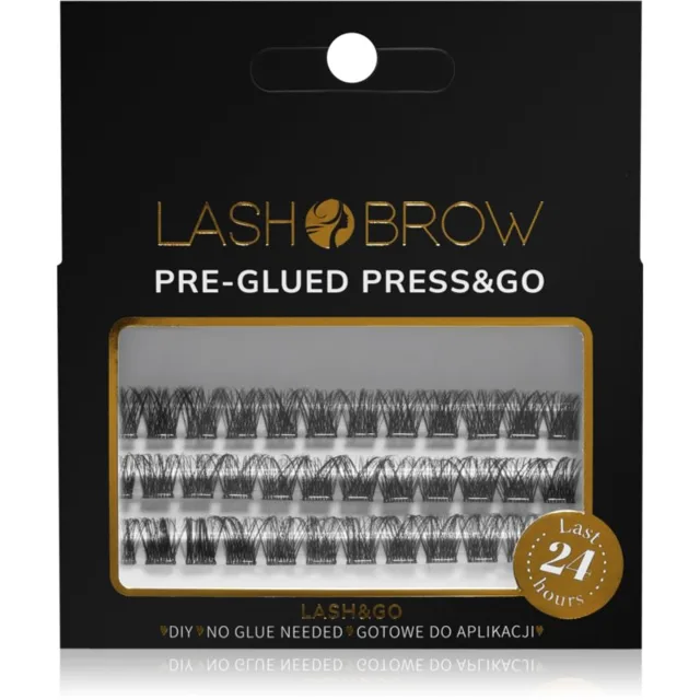 Lash Brow Press&Go Self-Adhesive Eyelashes samolepící trsové řasy Party Fever 1 ks