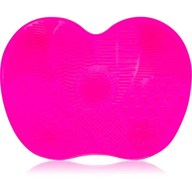 Lash Brow Silicone Make-up Brush Wash Matte Pink čisticí podložka na štětce velikost S 1 ks