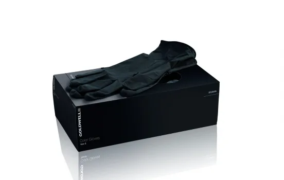 Latexové rukavice pro kadeřníky Goldwell Color Gloves 50 ks - M (244714) + dárek zdarma