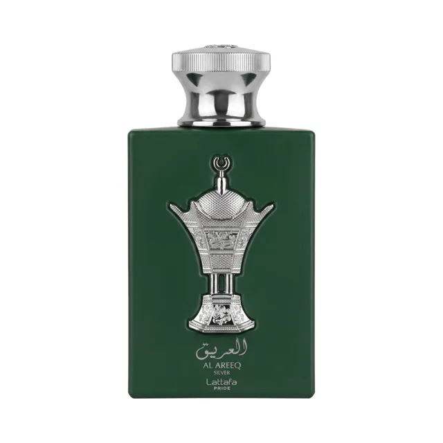 Lattafa Perfumes Al Areeq Silver Parfémovaná voda 100 ml (bez krabice, 90 % obsahu a poškozená lahvička)