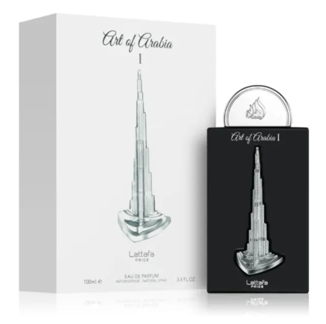 Lattafa Pride Art of Arabia I EDP, 100 ml Stav: rozbalený (bez fólie, ale plný)