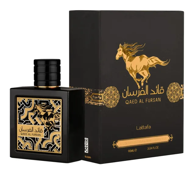 Lattafa Qaed Al Fursan EDP U parfémovaná voda unisex 90 ml Stav: bez krabičky (ale 100% objemu)