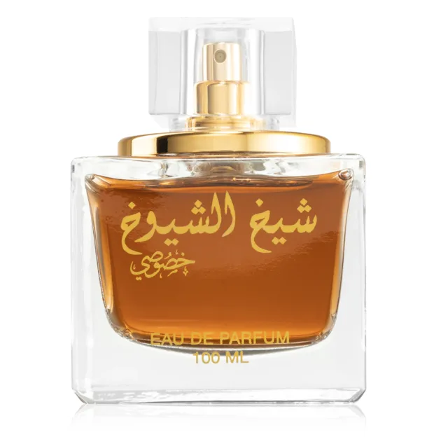 Lattafa Sheikh Al Shuyukh Kususi EDP, 100 ml Stav: bez krabičky (ale 100% objemu)