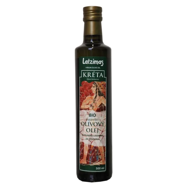 LATZIMAS Panenský olivový olej BIO 500 ml