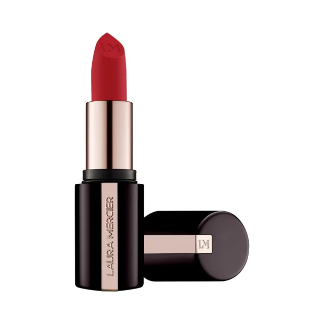 Laura Mercier Vyhlazující matná rtěnka Caviar (Smoothing Matte Lipstick) 3,8 g 520 Scarlet Velvet
