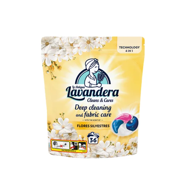 Lavandera prací kapsle Divoké květy 36 kapslí