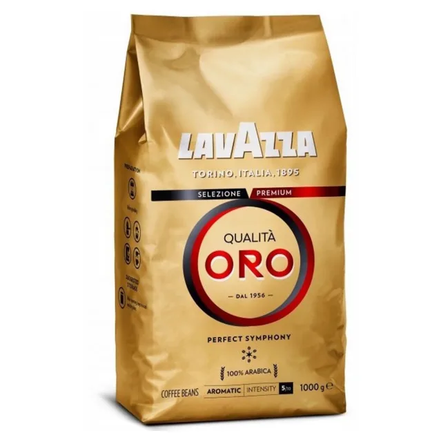 LAVAZZA Qualitá Oro zrnková káva 1 kg