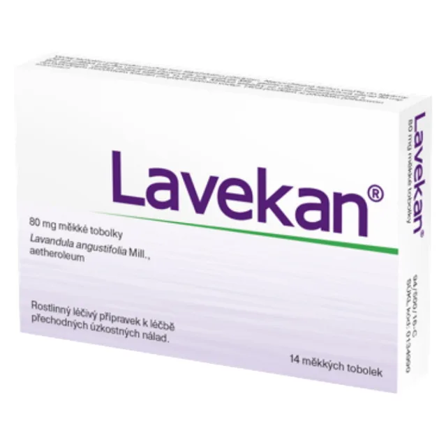 LAVEKAN 80 mg 14 kapslí