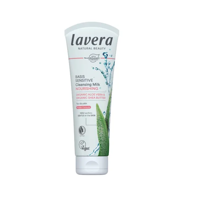 Lavera Čisticí pleťové mléko Basis Sensitiv 125 ml