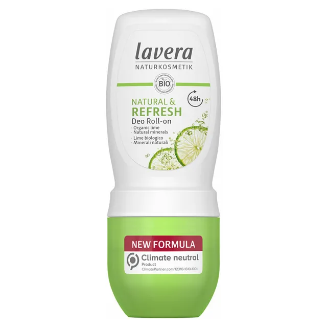 LAVERA Deodorant roll-on Refresh s vůní limetky 50 ml