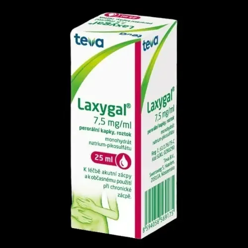 Laxygal 7,5mg/ml perorální kapky, roztok 25ml