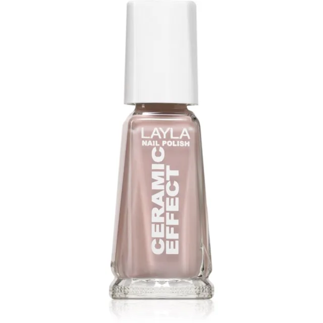 Layla Cosmetics Ceramic Effect lak na nehty odstín N. 69 Siky Beige 10 ml