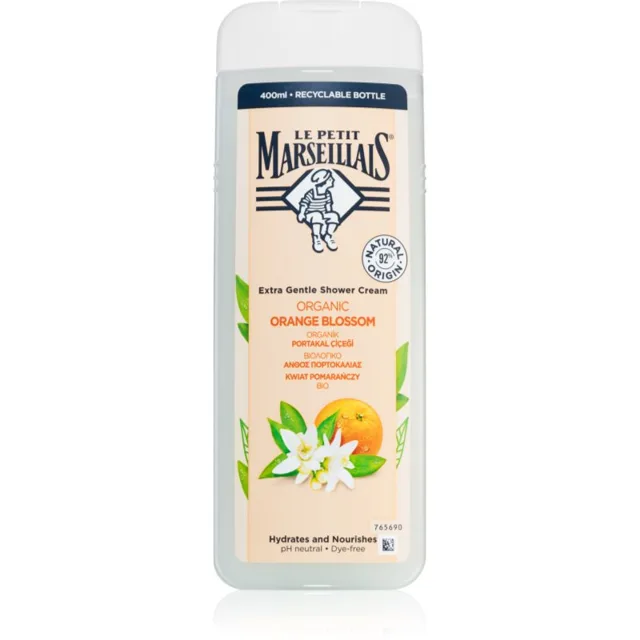 Le Petit Marseillais Bio Pomerančový Květ krémový sprchový gel 400 ml