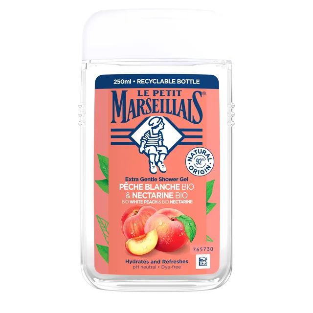 Le Petit Marseillais Sprchový gel Bio White Peach & Bio Nectarine 250 ml