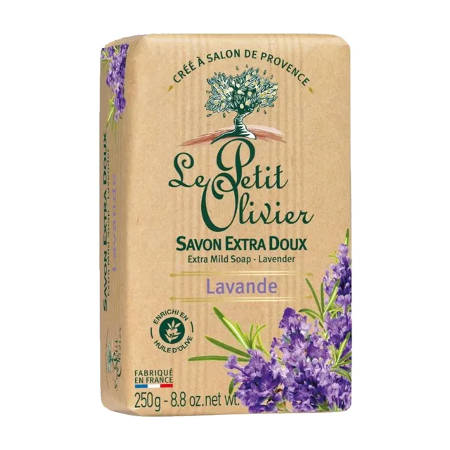 Le Petit Olivier Extra jemné mýdlo Levandule 250 g