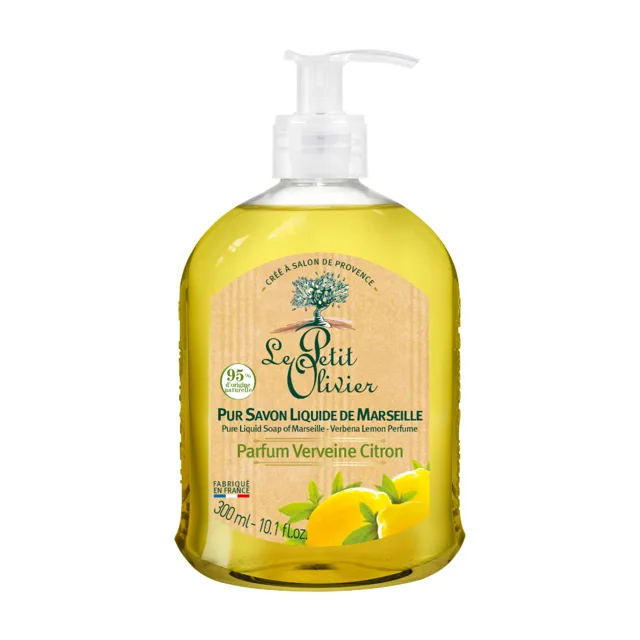 Le Petit Olivier Tekuté mýdlo Verbena a citrón 300 ml