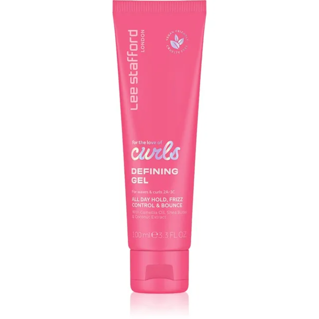 Lee Stafford For The Love Of Curls Defining Gel gel na vlasy pro definici a tvar 100 ml