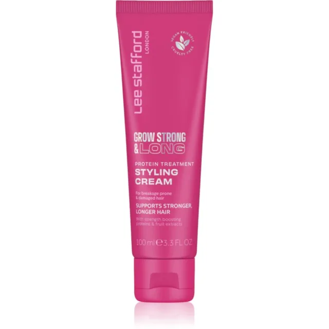 Lee Stafford Grow Strong & Long Styling Cream stylingový krém s proteinem 100 ml
