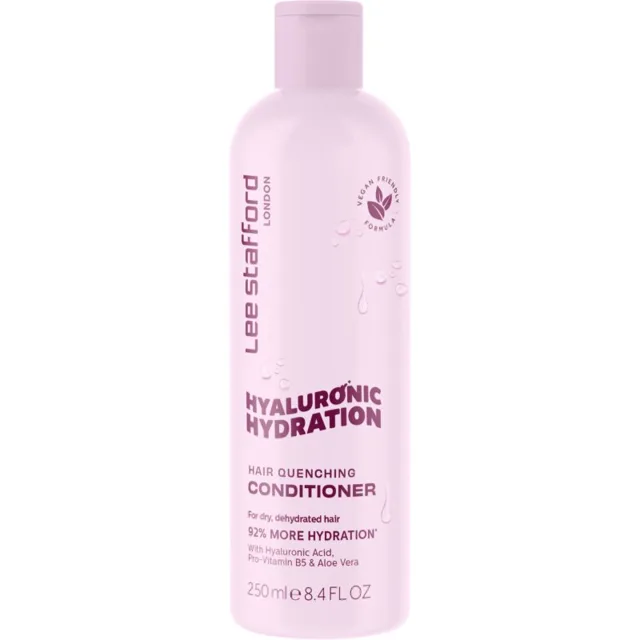 Lee Stafford Hyaluronic Hydration Hair Quenching Conditioner hydratační kondicionér 250 ml