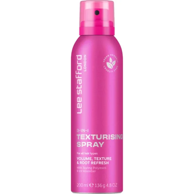 Lee Stafford Texturising Spray 3-in-1 stylingový sprej na vlasy 200 ml