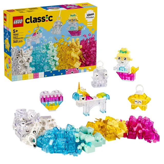 LEGO® Classic 11040 Kouzelná průhledná krabička