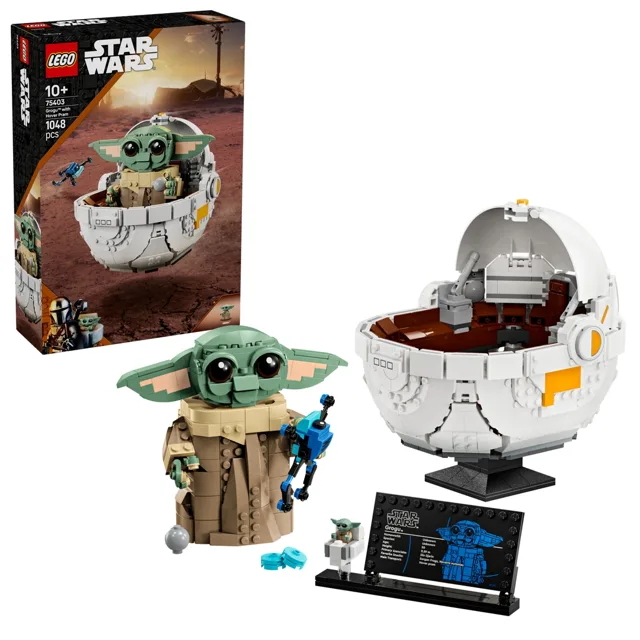 LEGO® Star Wars™ 75403 Grogu™ ve vznášejícím se kočárku