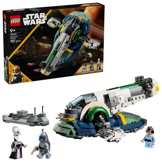 LEGO® Star Wars™ 75433 Jango Fett a jeho hvězdná loď
