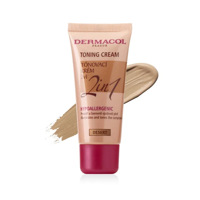 Lehký tónovací krém 2v1 Desert Dermacol - Oficiální e-shop Dermacol
