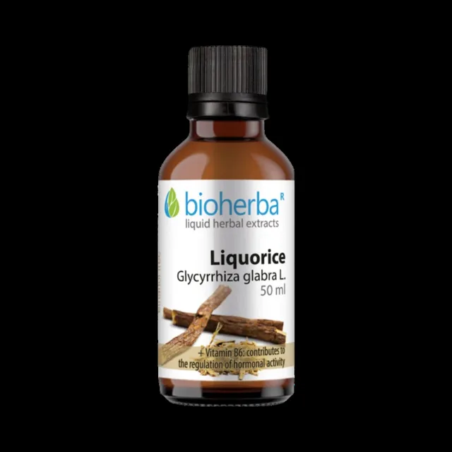 Lékořice kapky – tinktura – 50 ml – Bioherba