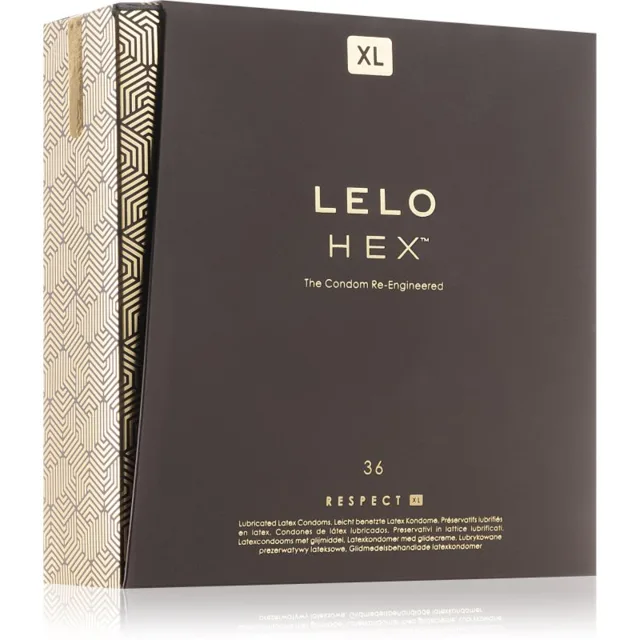 Lelo Hex Respect XL kondomy 36 ks