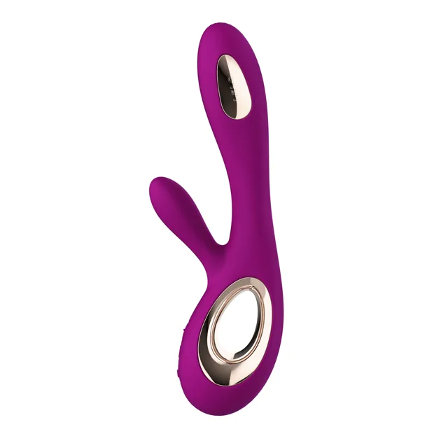 LELO Soraya Wave vibrátor s výběžkem, fialový