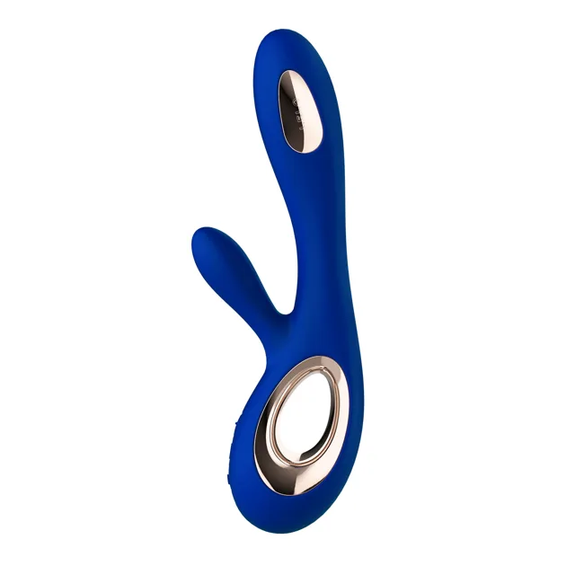LELO Soraya Wave vibrátor s výběžkem, modrý