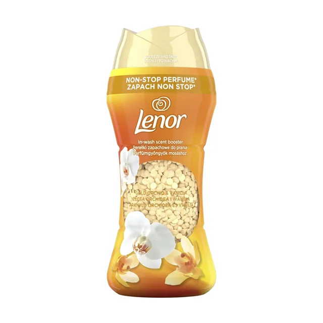 LENOR Gold Orchid & Vanilla Vonné perličky na praní 195 g
