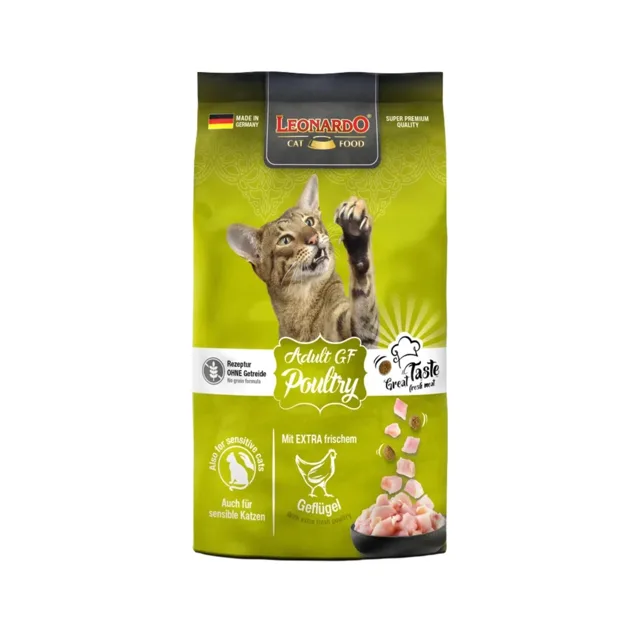 LEONARDO Adult GF Poultry 300 g krmivo pro kočky bez obilovin