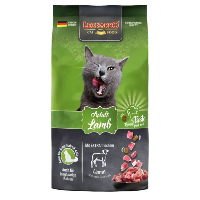 LEONARDO Adult Lamb 300 g jehněčí, pro kočky s citlivým trávicím systémem
