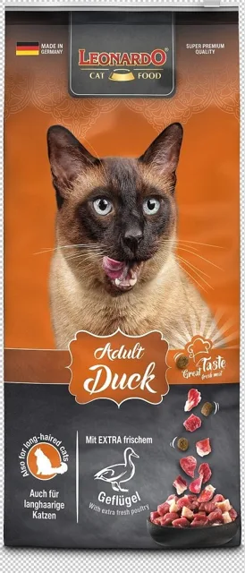 LEONARDO Cat Adult Duck 15 kg