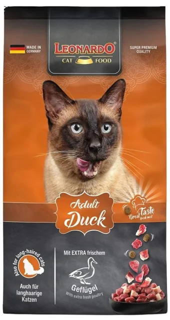 LEONARDO Cat Adult Duck 7,5 kg