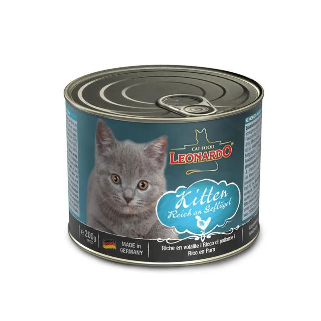 LEONARDO Kitten bohaté na kuřecí maso 200 g