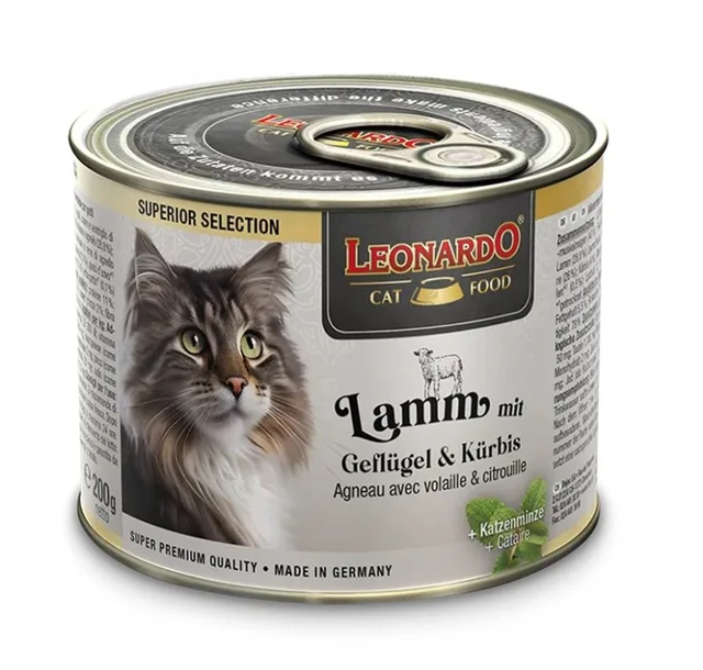 LEONARDO Superior Selection Jehněčí, drůbeží a dýně 200 g