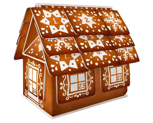 Leros Bylinný adventní kalendář Chaloupka 24 sáčků