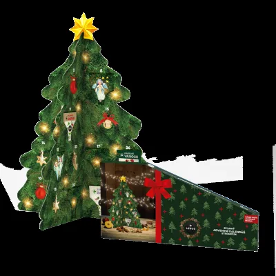 Leros bylinný adventní kalendář stromeček 24 sáčků