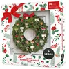 LEROS Bylinný adventní kalendář věnec 24čajů+karet